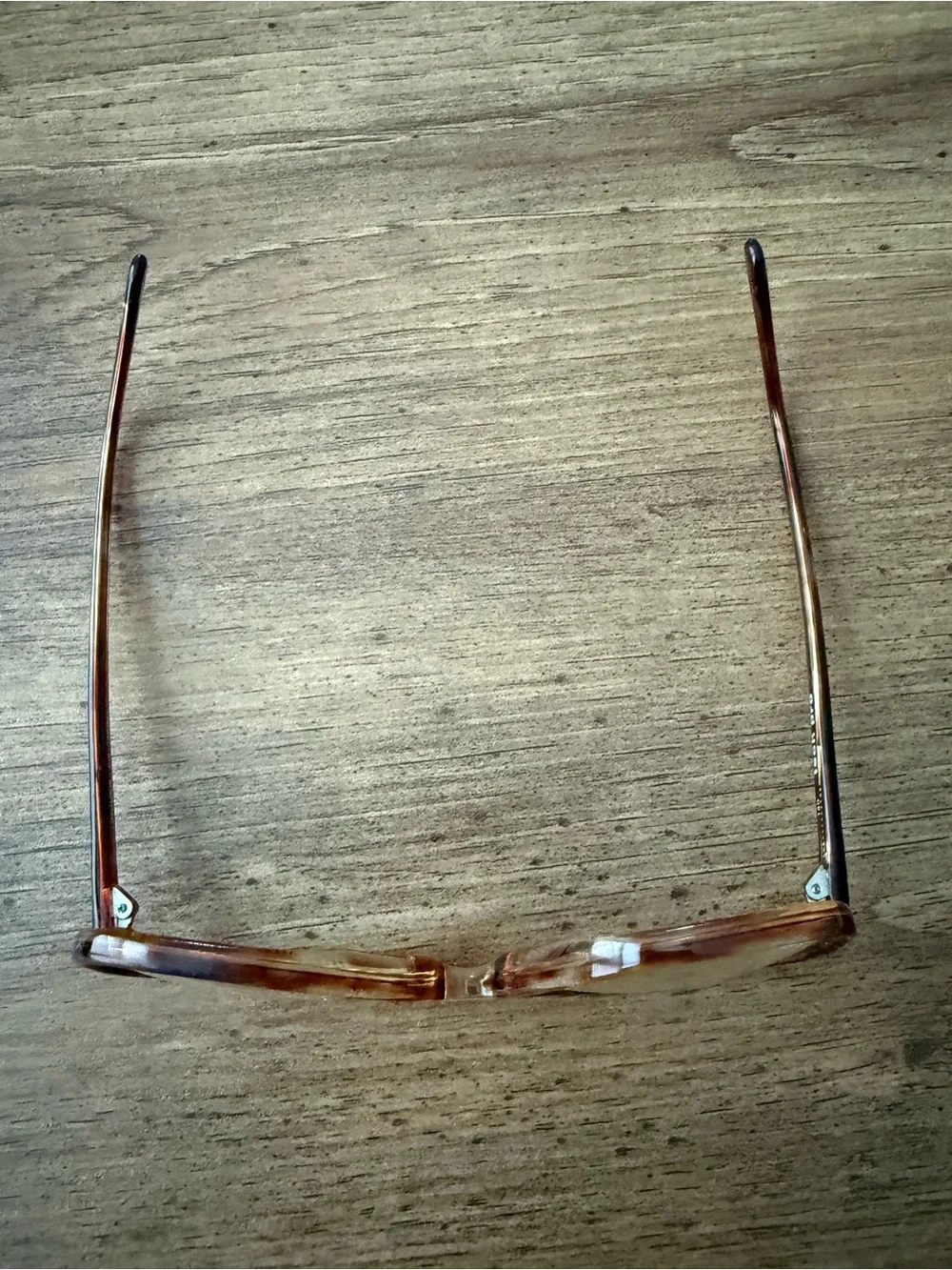 Vintage Tech Pro Aviator Brown Tortoise Full Rim Eyeglasses FRAMES ONLY 140 80s
